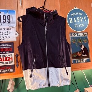 Calvin Klein Black and White Vest